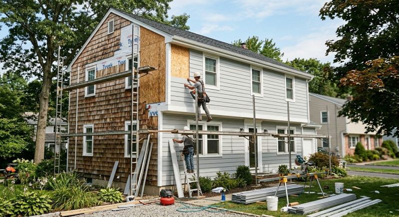 Vertical Siding Replacement in Nashua, NH