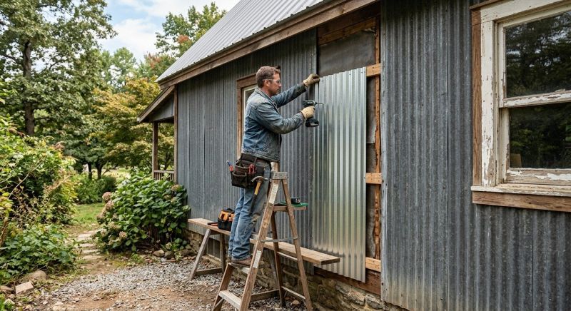 Increase Your Corrugated Metal Siding Repair Business with an AI Driven, Targeted Website